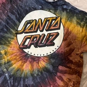 Tie Dye Santa Cruz T-shirt